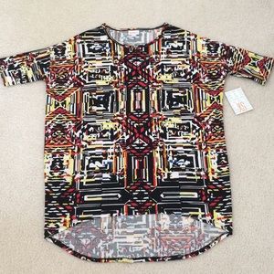 BNWT - LuLaRoe Irma Tunic - graphic print - XS